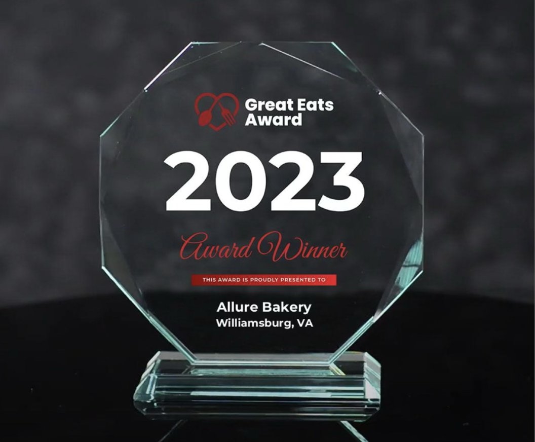 Allure Bakery Receives 2023 Great Eats Award
